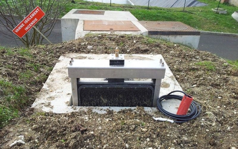 Vanne KSA 100-800 pour réseau d’eaux de surface et usées