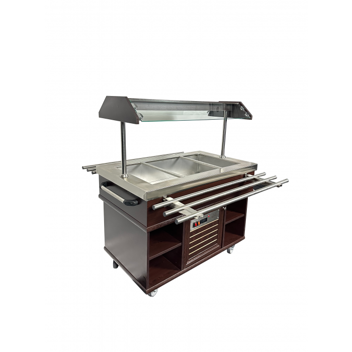 Buffet réfrigerée gn 3/1 l1200mm 7078.0005 COMBISTEEL_3