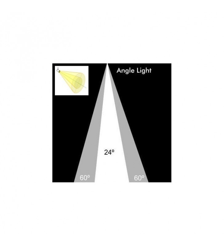 Spot LED 30W Monophasé - DOB Driverless - 24° - Dimmable - Noir - Réf 4798C2_3