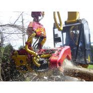 Woody harvester 50 pour le chargement et préparation du bois