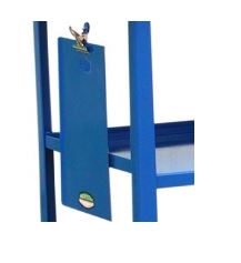 Chariot 3 plateaux ergonomique - monobloc pour ateliers et entrepôts - charge jusqu'à 400 kg_3