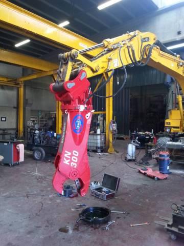 Cisaille hydraulique à ferraille KN 300 - Pour démolition et découpe de métaux ferreux et non ferreux_3