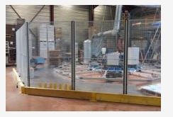 Cloison grillagée - Absices - Protection de zones et machines avec panneaux modulaires_3