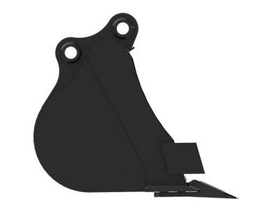 Godet d'excavation-mini-pelle - caterpillar finance france - 400 mm (16 in) - poids 50.4 kg_3