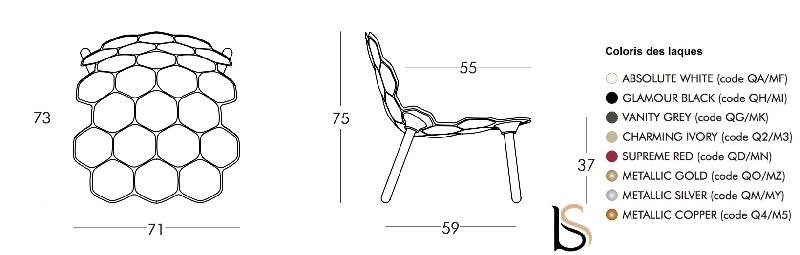 Lot de 2 chaises d'accueil + table basse - Slide_3