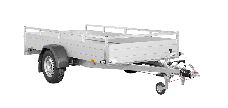 Remorque bagagère freinée - 3,05 X 1,53 M - 1500 KG - SARIS MP30515315001_3