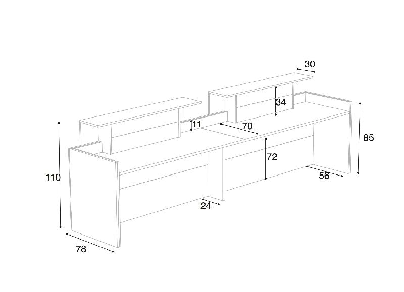 Banque d'accueil droite Avant - Ofitres - 249, Oui_3