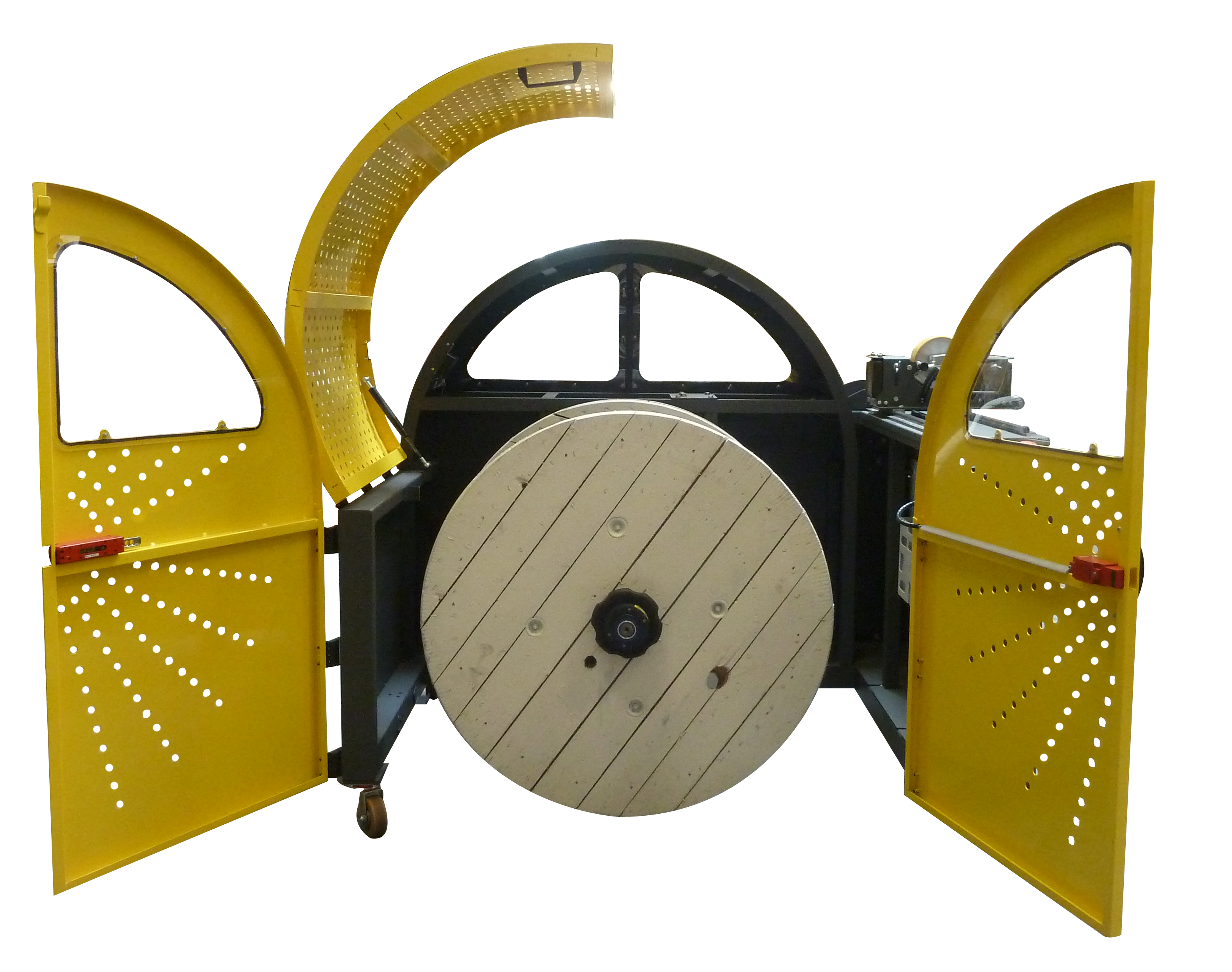 Enrouleur de câble sur touret et couronne par trancannage semi-automatique - Diamètre max 1050mm - ECO-COCCI_3