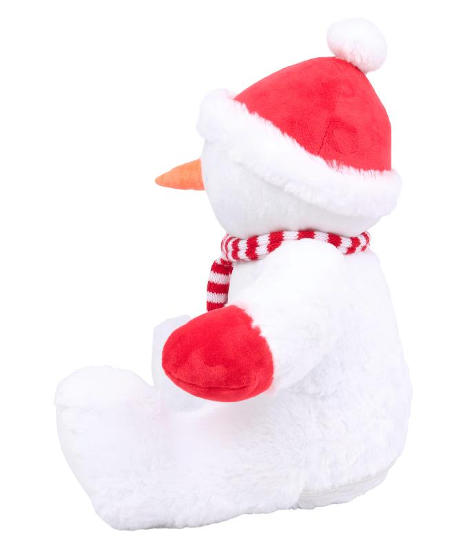 Peluche zippée bonhomme de neige - 100% polyester - Rembourrage amovible - Réf: MM567_3