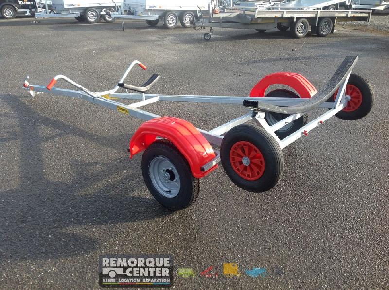 Remorque et chariot de mise à l'eau pour dériveurs - PTAC 350 Kg - Mecanorem D185+C - HKT-3.1X1.7_3