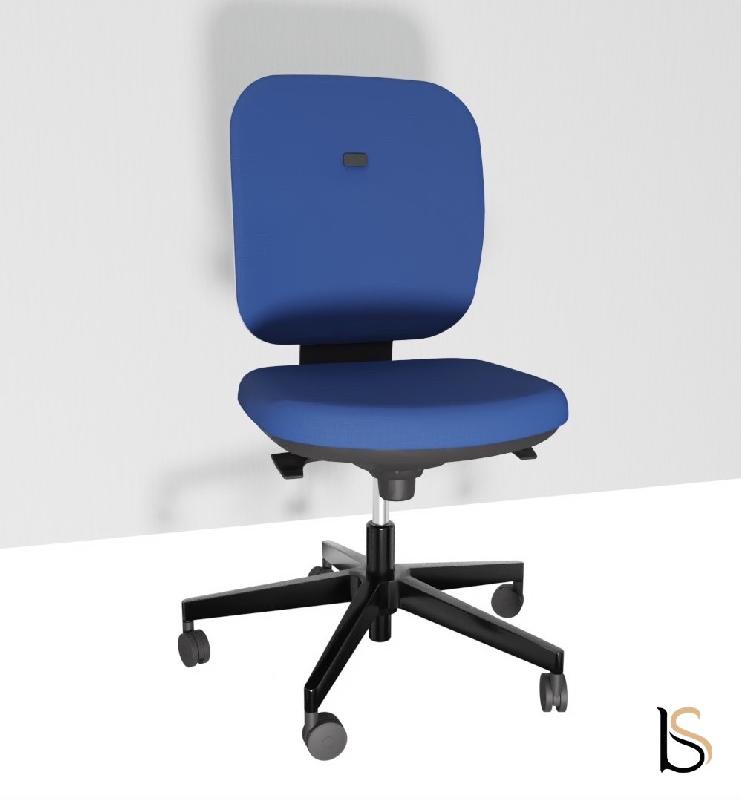 Siège de bureau Alaia moyen dossier - Sokoa - Bleu, Synchrone, Classique_3