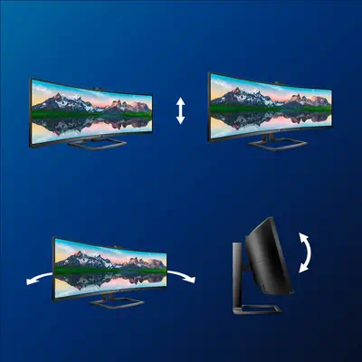 Moniteur LCD incurvé 32:9 SuperWide 499P9H/00_3