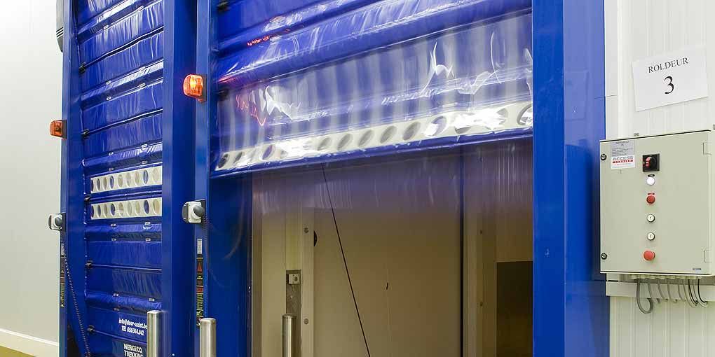 Porte souple isotherme à ouverture verticale pour chambre froide_3