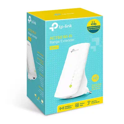 TP-Link RE200 prolongateur réseau Répéteur réseau Blanc 10, 100 Mbit/s_3