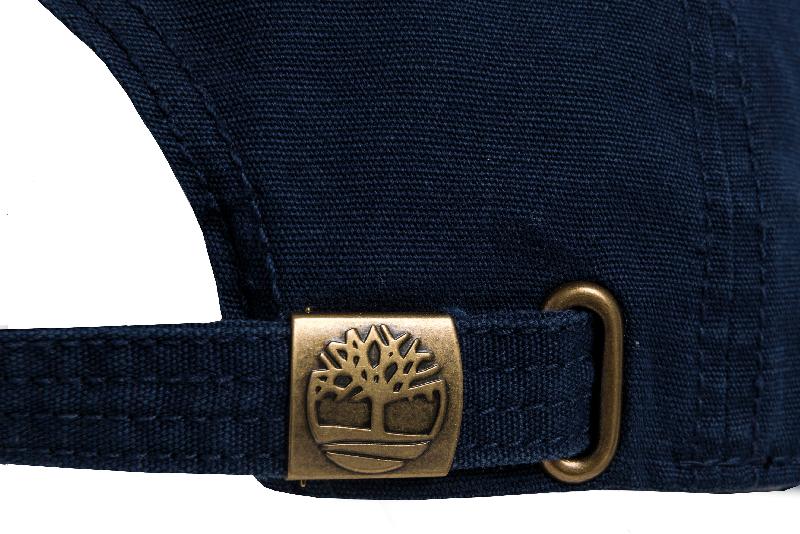 Casquette Baseball Timberland - 100% coton canvas, logo brodé 3D, visière incurvée - Réf: TBA1E9M_3
