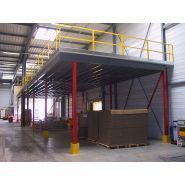 Mezzanine industrielle - capacité de charge jusqu'à 1 t/m²_3