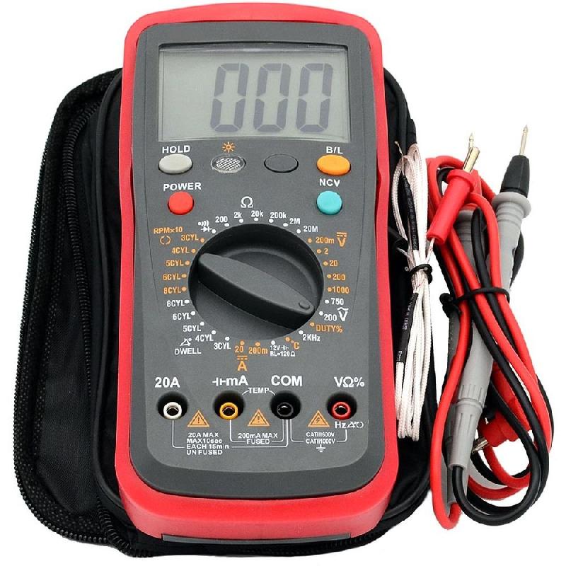 Multimètre spécial automobile - mesure de vitesse moteur et angle de came - référence DMH1186_3