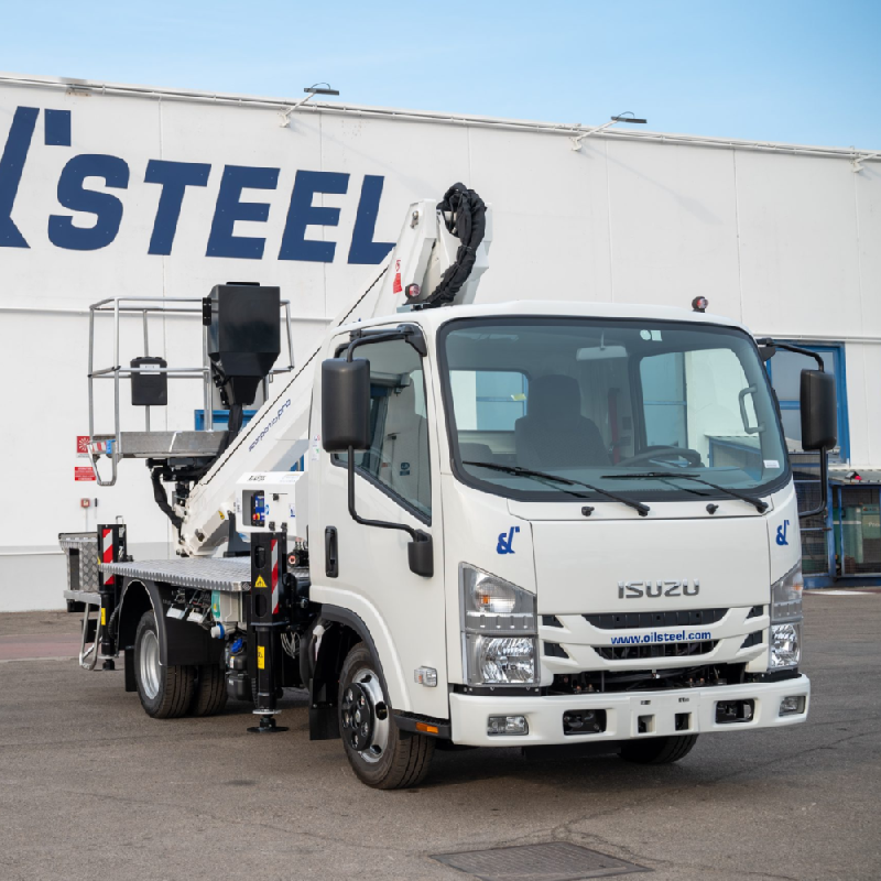 Nacelle sur Camion SCORPION 16 / 16 PRO idéale pour vos travaux en hauteur avec une hauteur de 16 m en Alpes -  disponible en achat neuf et en location de courte à longue durée_3