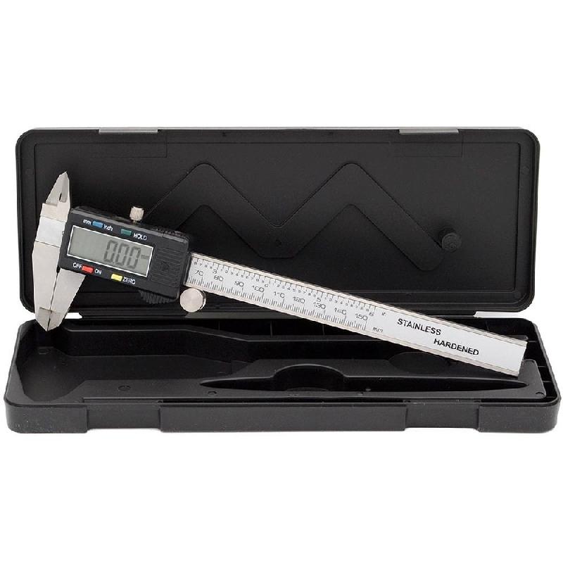 Pied à coulisse digital à mémoire - 150 mm - Grand afficheur et fonctions avancées_3