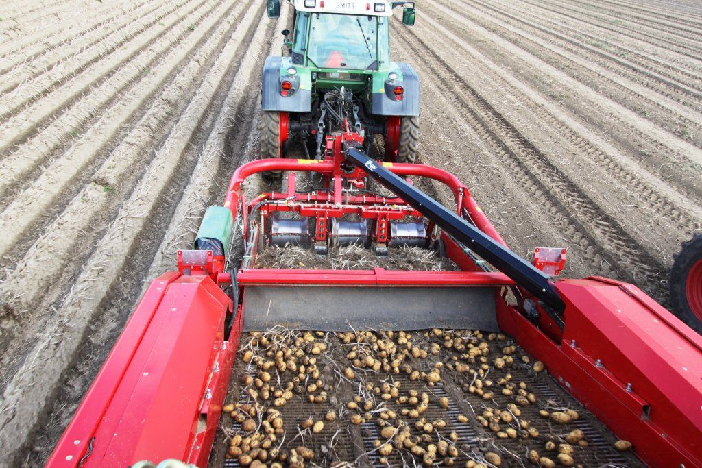 Arracheuse-chargeuse gt 300 3 rangs - grimme france - puissance du moteur 115 kw - vitesse 25 km/h_3