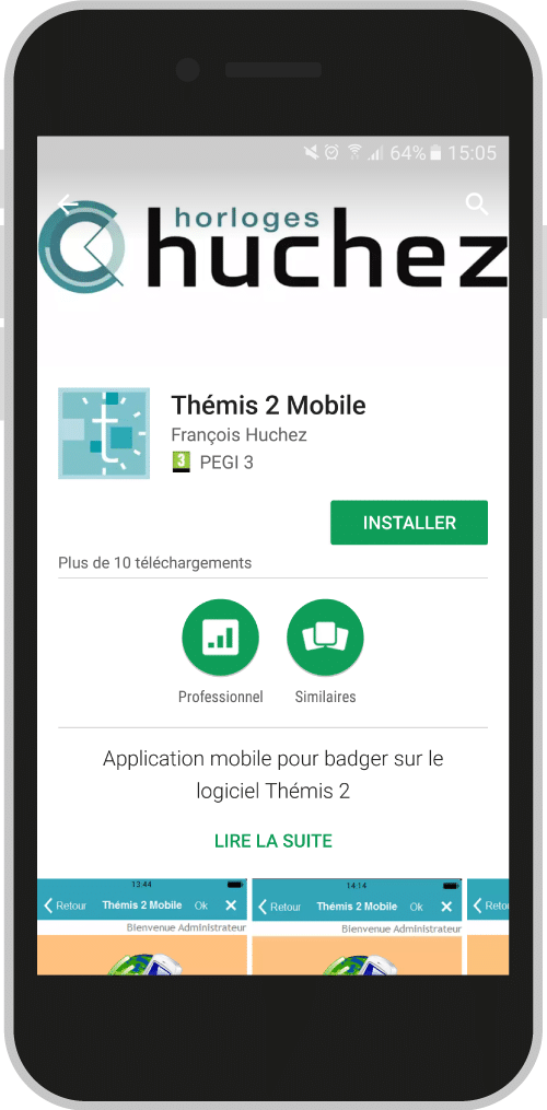 Application mobile de pointage Thémis - Compatible iOS et Android avec géolocalisation et synchronisation en temps réel_3