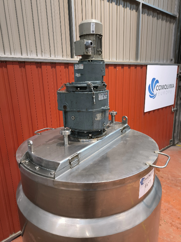 Cuve verticale en acier inoxydable 460 litres avec isolation thermique - référence : c13693_3