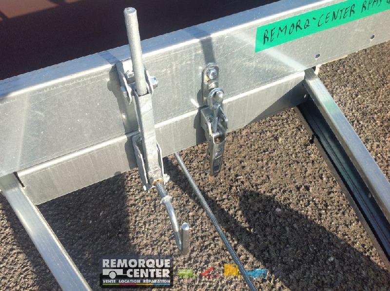 Remorque plateau MECANOREM - RPMS 901 F - PTAC 1300 Kg - 1 essieu freiné - 305 x 170 cm - Référence MC 205 133 1350 1 C_3