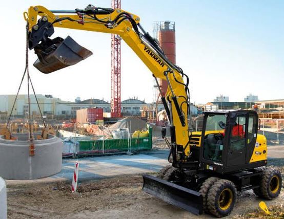 B110w pelle sur pneus yanmar 11 000 kg_3