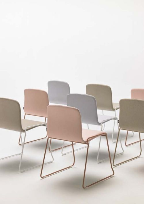 Chaise  de  collectivité modulable et polyvalent : une solution d'assise raffinée et ergonomique_3