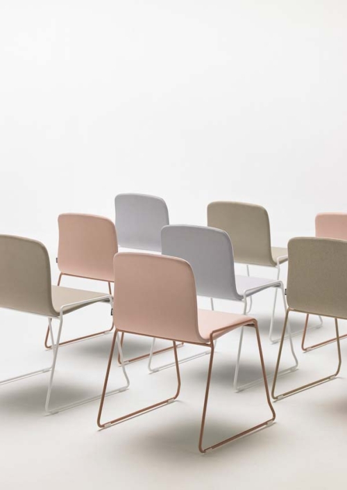 Chaise  de  collectivité modulable et polyvalent : une solution d'assise raffinée et ergonomique_3