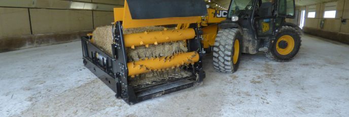 Pailleuse agricole pour balles cubiques - emily - paillage jusqu'à 8 m_3