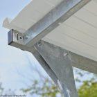 Abri vélo / moto / scooter ouvert Oslo - Version Initial, Complémentaire_3