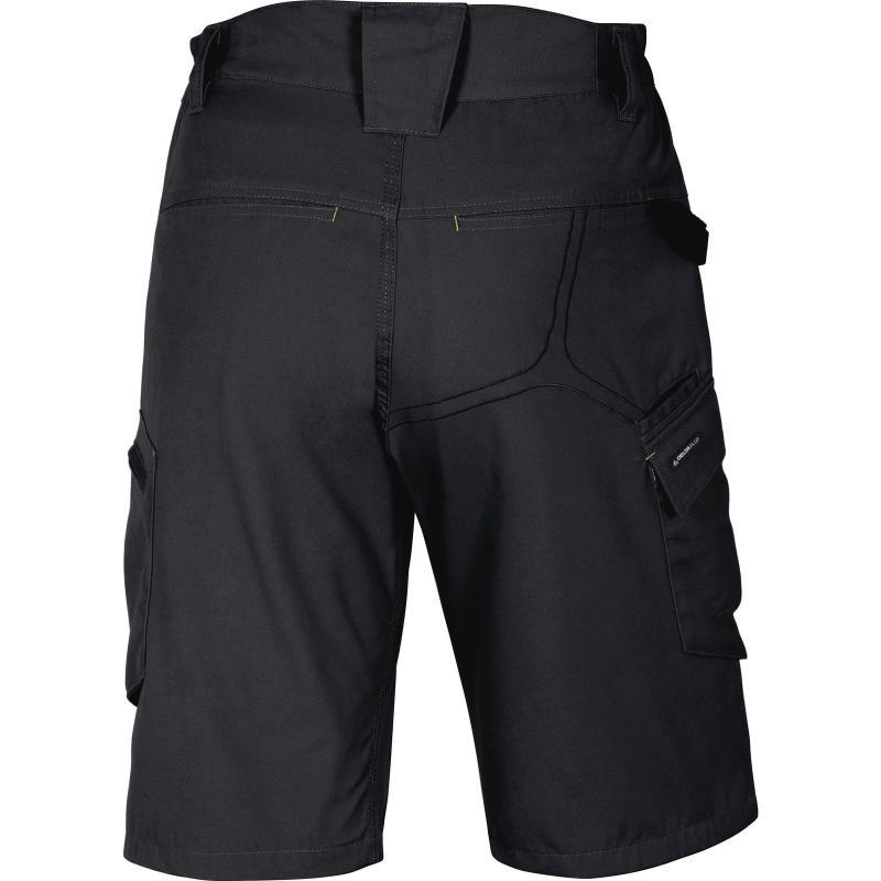 Bermuda Mach Spirit 60% coton / 40% polyester - 270 g/m² - Taille élastiquée - 8 poches dont 1 poche mètre - M5BE2_3
