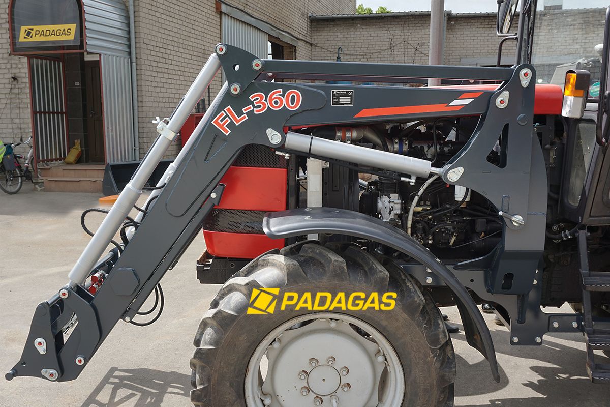 FL-360 - Chargeur frontal Padagas - Pression 145 bar - Hauteur de levage 3,6 m - Capacité 1 860 kg_3