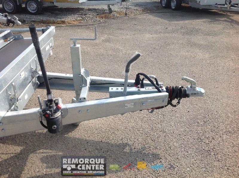 Remorque plateau roues dessous LIDER - PTAC : 3500 kg - 2 essieux freinés - 406 x 215 cm - Référence MC 205 133 1350 1_3
