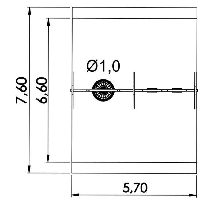 Balançoire triple en acier inoxydable conforme EN1176 - Sièges confortables et siège nid - Référence BT13072_3