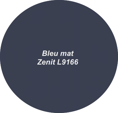 Bureau d'accueil Pano avec partie PMR - Ofitres - 160, Blanc, Bleu marine mat_3