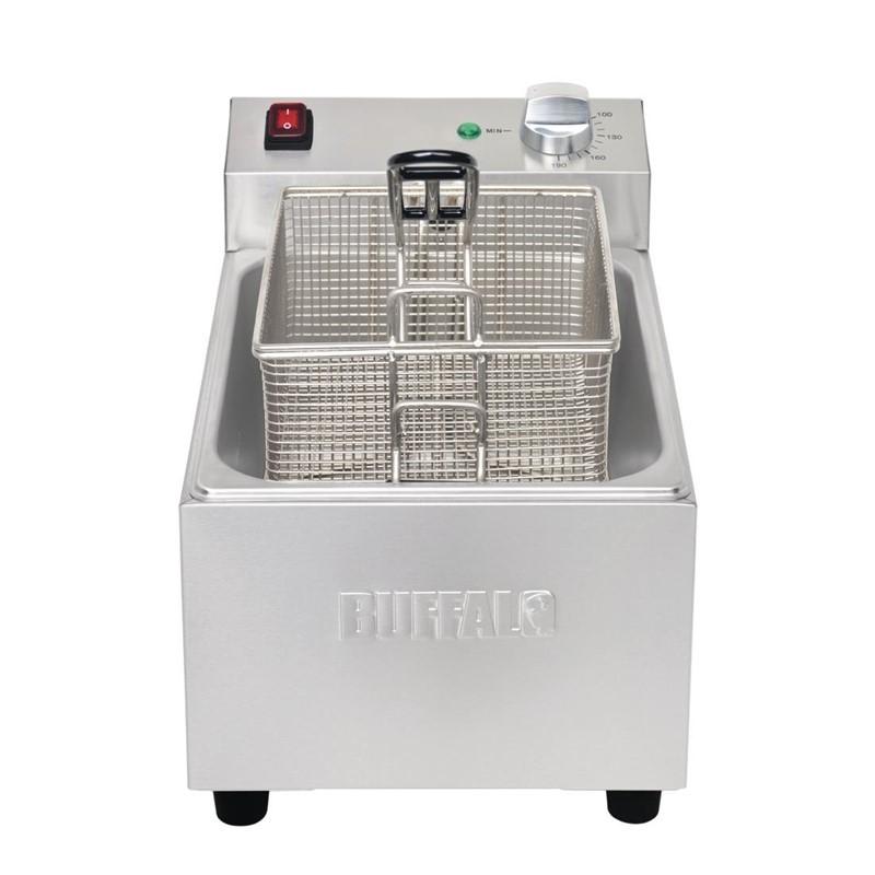 Friteuse 5 litres simple bac en inox_3