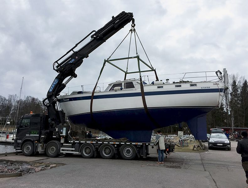 Grue auxiliaire Effer 1255 - Pression 355 bar - Portée jusqu'à 35 mètres_3