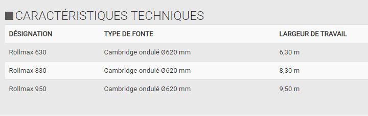 Rollmax rouleau agricole - quivogne - 6,30 m / 9,50 m_3