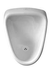 Urinoir mural sans eau en céramique - use 8000_3