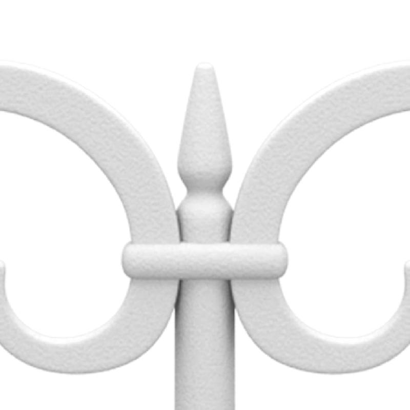 Vidaxl bordures de pelouse 17 pcs blanc 10 m pp 318300_3