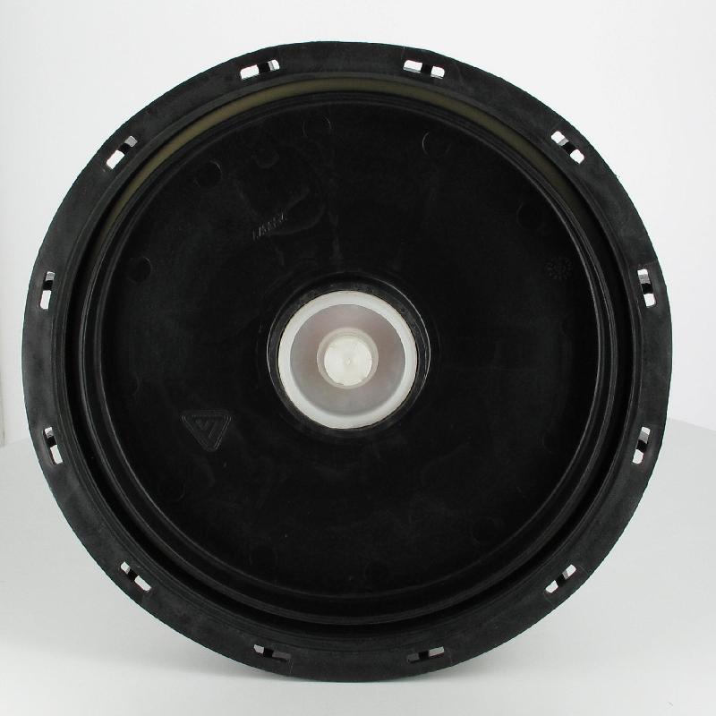 Couvercle Schütz Ø220 noir + bonde 2