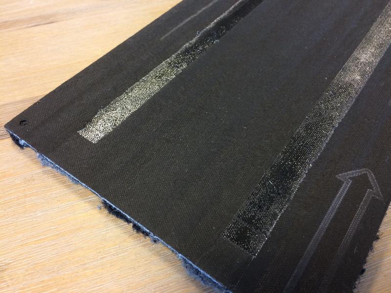 QUICKMAT-TILE 23 x 75 cm - Tapis d'accueil en lames polyamide absorbantes et bandes polypropylène - Romus_3