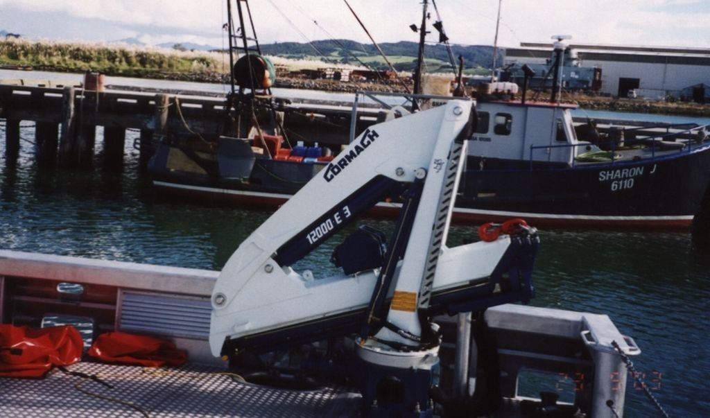 Grue auxiliaire série 12000E - Cormach - Pression 275 bar - Capacité jusqu'à 3860 kg_3