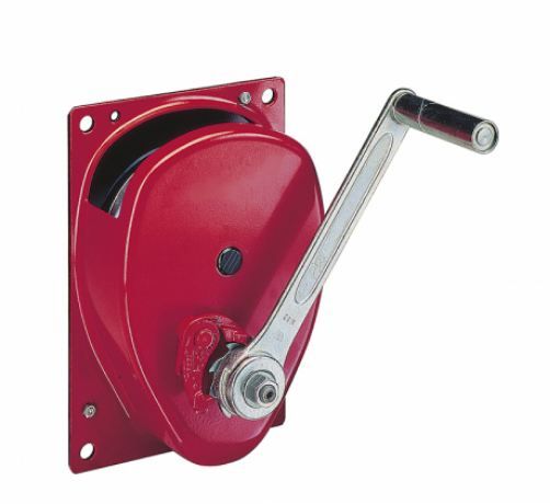 Treuil manuel multiposition pour enroulement de câble