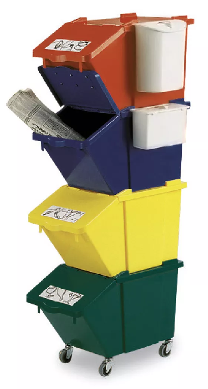 Poubelle pick-up 45l + couvercle gris_3