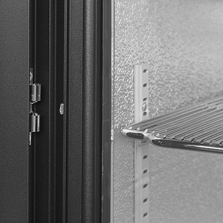 Arrière - bar 2 portes vitrées coulissantes et 4 clayettes chromées - 188 L | Tefcold - BA21S_3