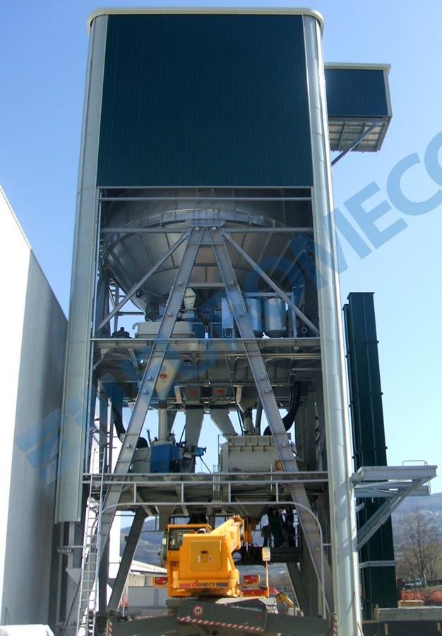 Centrale à béton à tour - euromecc - stockage agrégats 360 à 620 m3_3