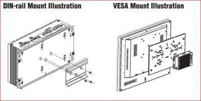 PC industriel fanless Advantech UNO-2473G-J3AE - Processeur J1900, 4GB RAM, 4xCOM, 2xEthernet, 3xmPCIe_3